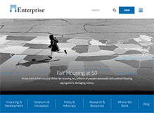 Tablet Screenshot of enterprisecommunity.org
